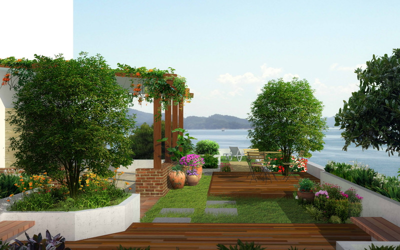 海景陽(yáng)臺(tái)