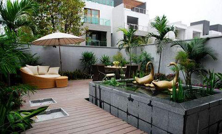 庭院布局實景圖2